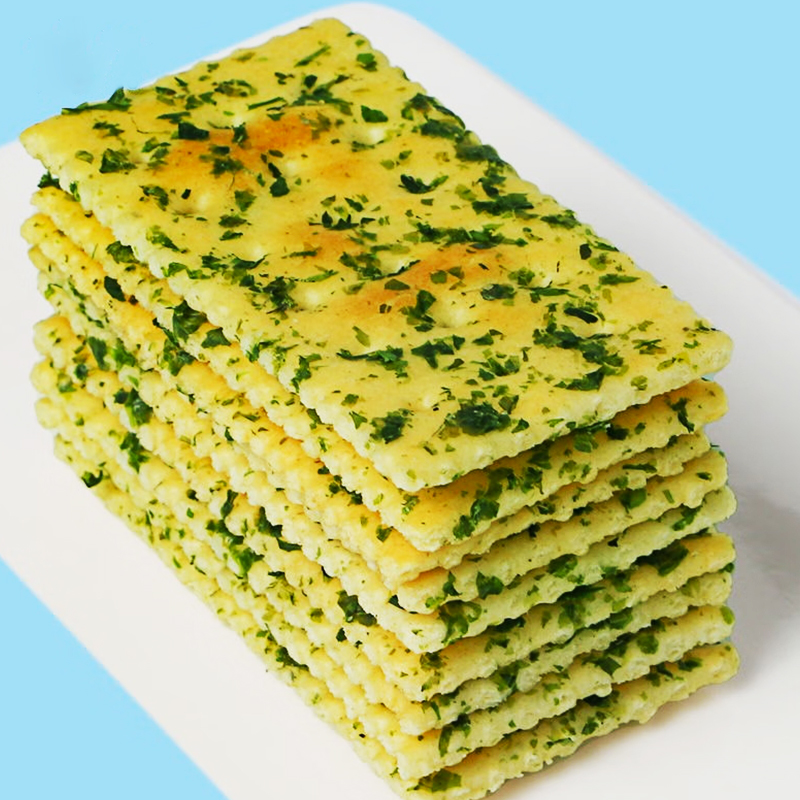 海苔蘇打餅幹無添加蔗糖鹹味餅幹孕婦零食代餐點心年貨小吃獨立小包裝 台灣同城配送