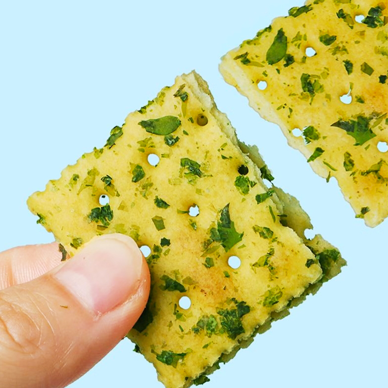 海苔蘇打餅幹無添加蔗糖鹹味餅幹孕婦零食代餐點心年貨小吃獨立小包裝 台灣同城配送