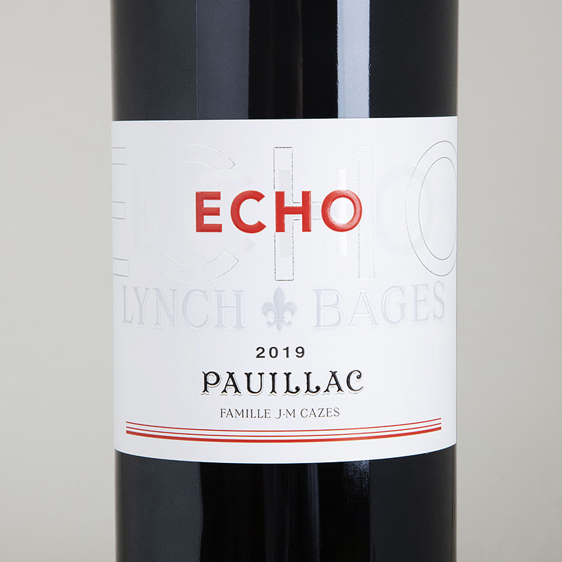 靓茨伯1855五級莊Lynch Bages 靓茨伯莊園 紅酒 靓次伯酒莊 幹紅葡萄酒 靓茨伯副牌2019 單支裝台灣同城配送